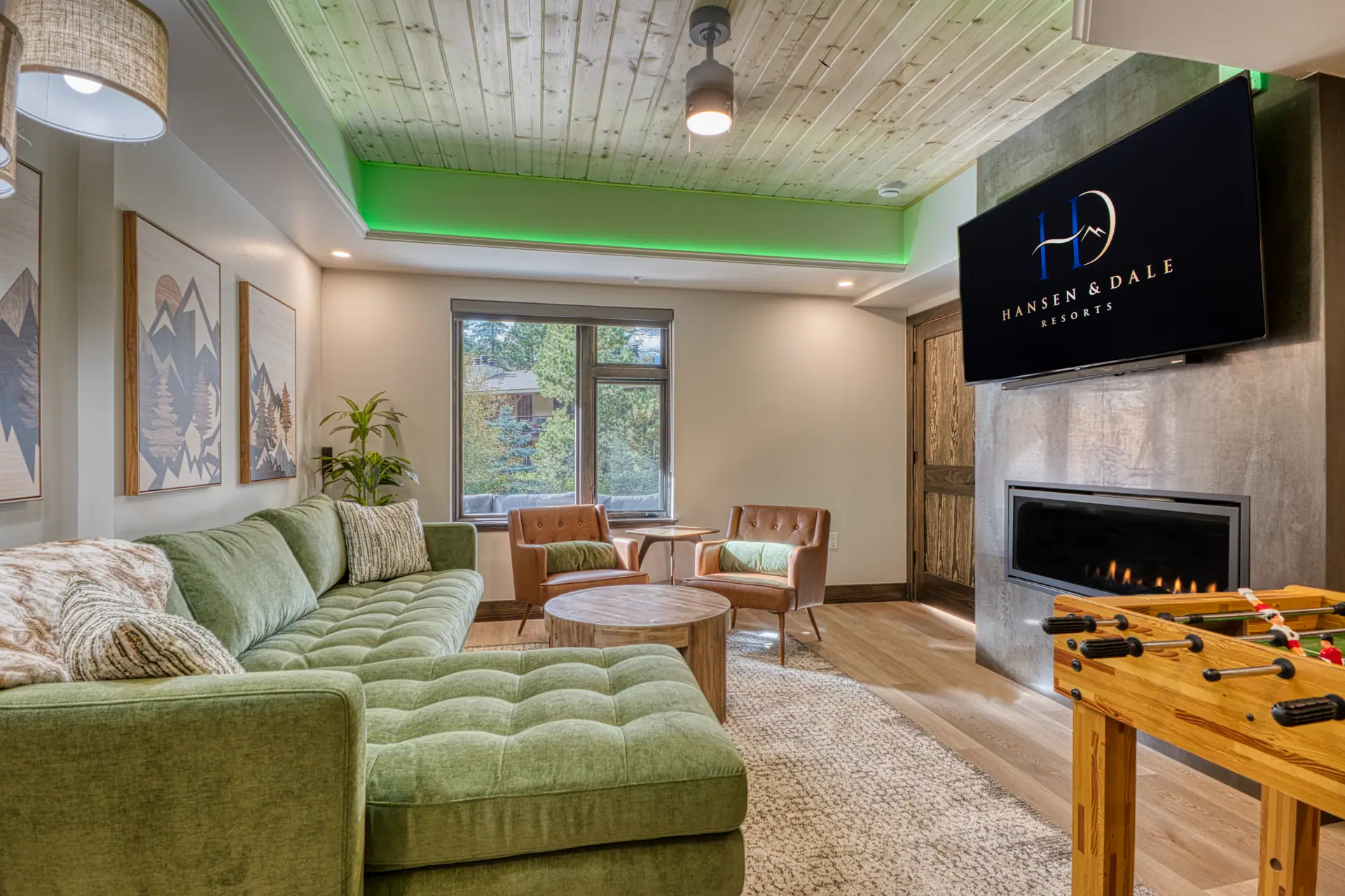 DreamView Grand living and dining space